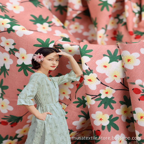 Printed Cotton Woven 100% Cottons Poplin Fabric